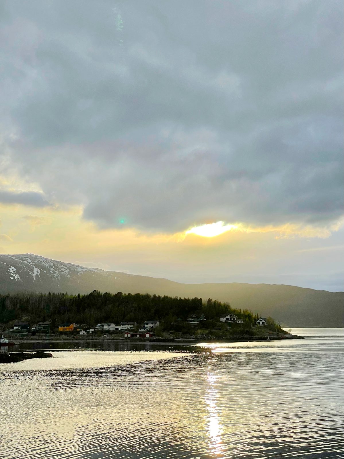 Early morning by Terråkfjorden