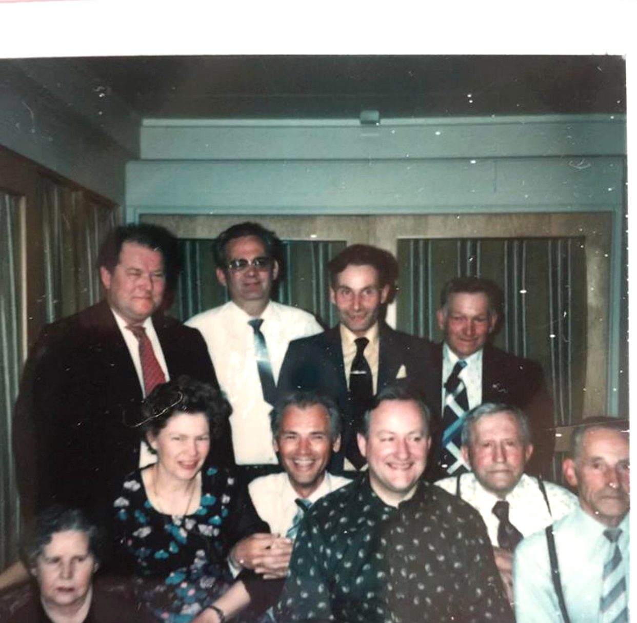 The Strand family, historical photo, Terråk Gjestegård