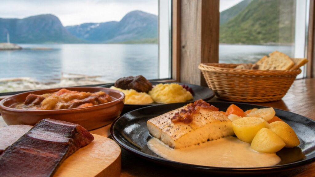 Tradisjonell nordnorsk mat: råvarer, tilbehør og menyforslag
